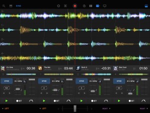 Aplicación dj ipad, djay pro