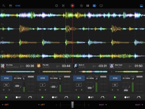 Aplicación dj ipad, djay pro